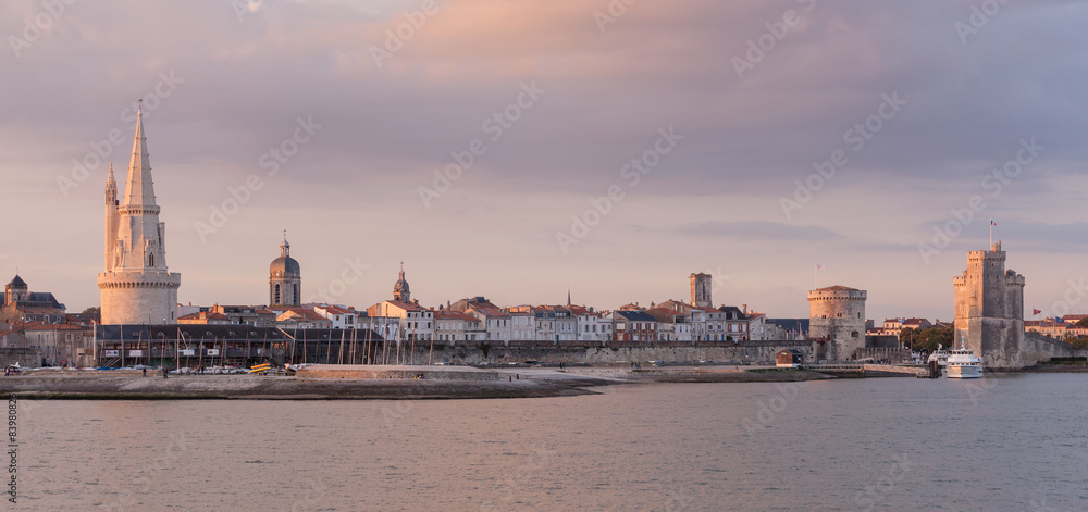 Panorama sur La Rochelle 