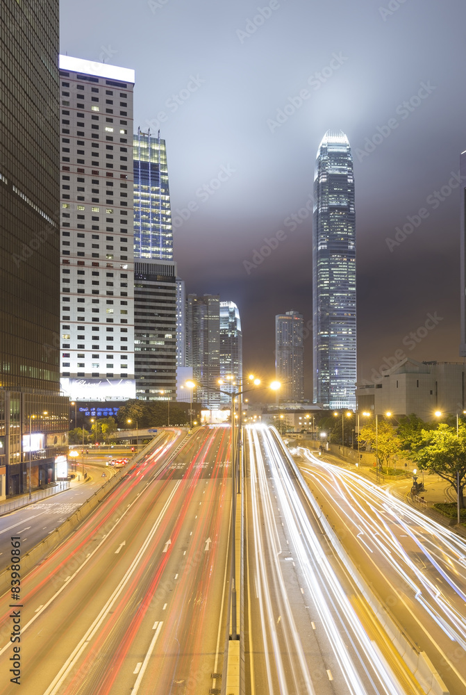 Fototapeta premium Hong Kong city