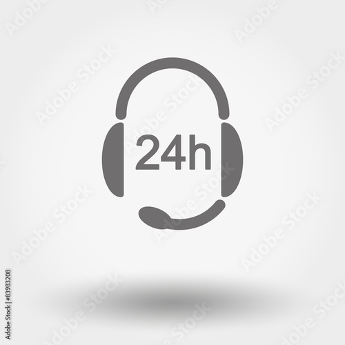 Headphones with Microphone. Support 24 hours.