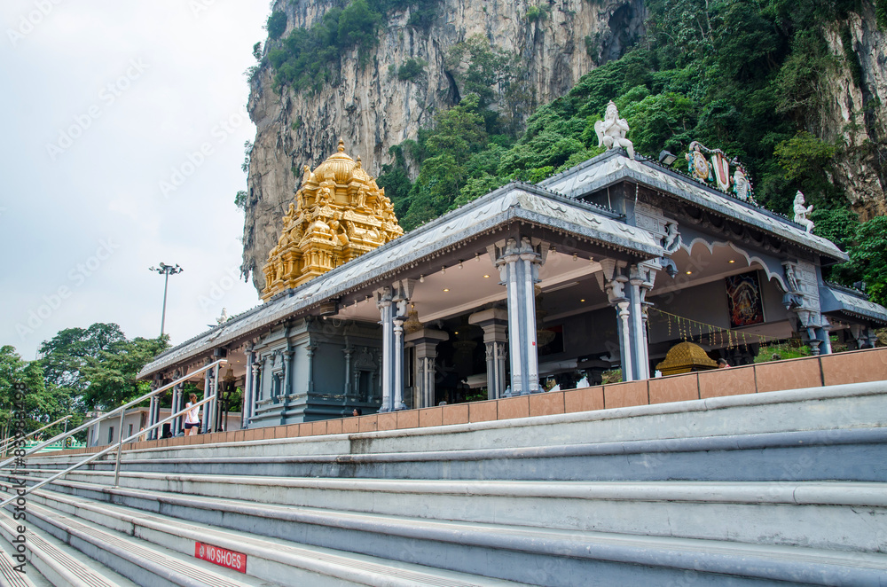 Hindu temple which is located in Batu Caves Kuala Lumpur Hindu temple which is located in Batu Caves Kuala Lumpur