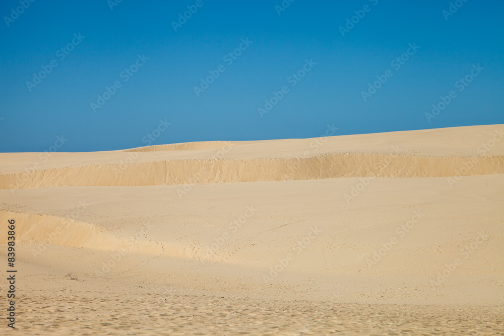 sandblow in fraser island