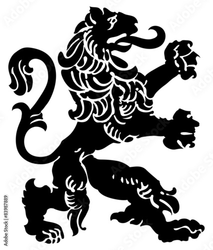 heraldic lion