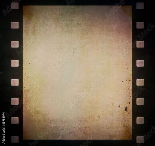 grunge film strip background