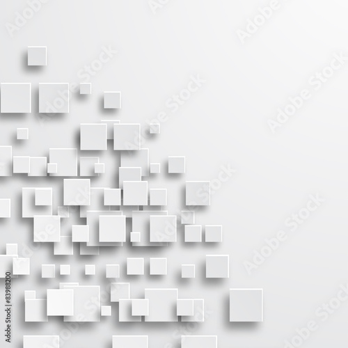 Vector modern square abstract background.