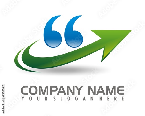 punctuation mark logo image vector