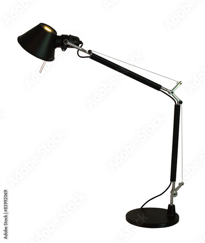 reading-lamp on white background