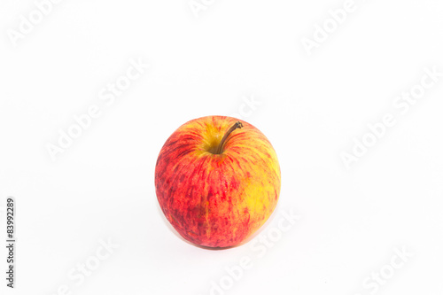 Red Apple in bowl