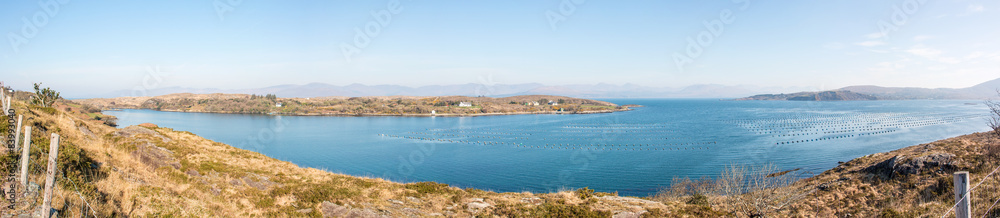 Beara Peninsula Panoramic view landscape