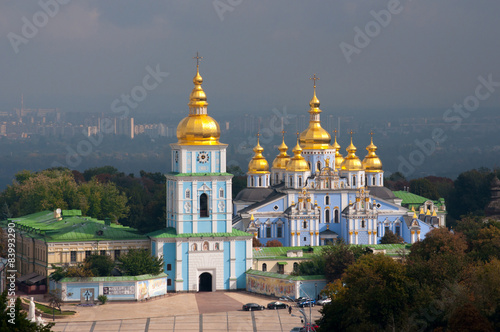 St. Michael's Golden-Domed Monastery in Kiev, Ukraine 