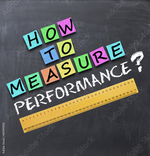 How to measure performance text on blackboard