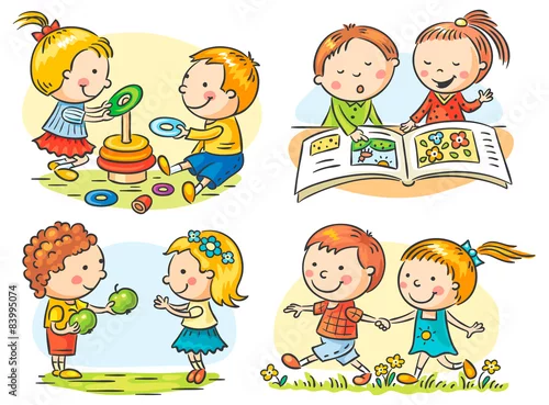 Obraz Zestaw zajęć dla dzieci