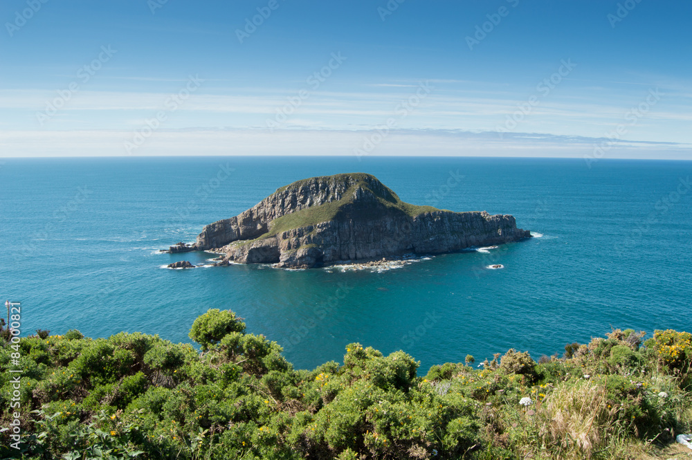 isla Deva costa asturiana