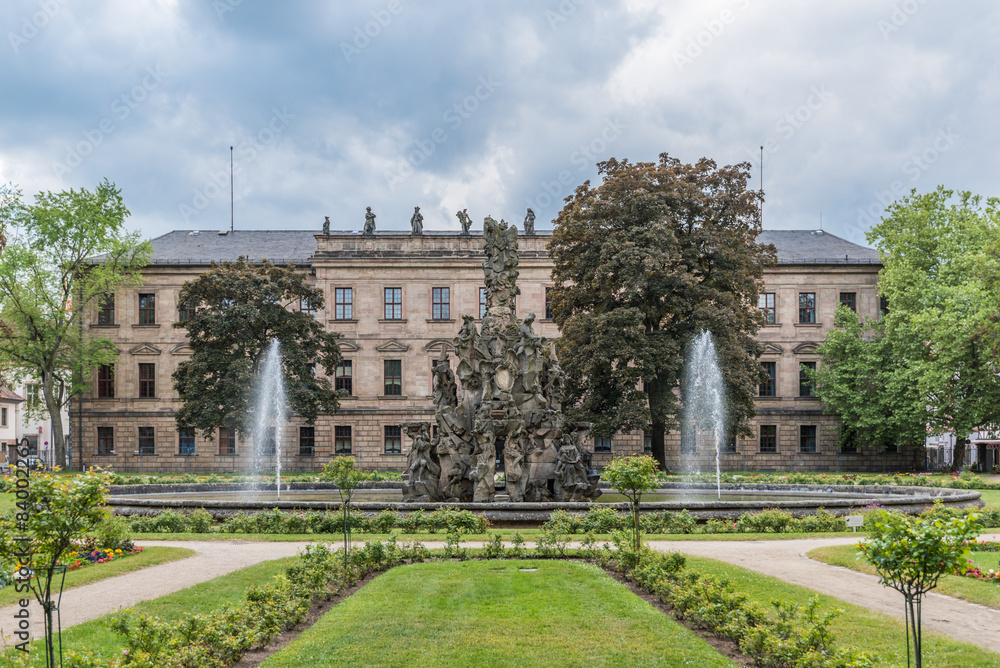 Erlangen Schloss und Schlossgarten