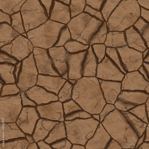 Ground seamless generated texture