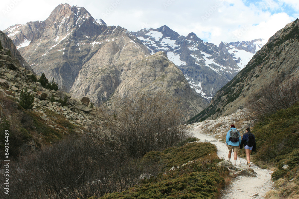Randonnée Trekking Massif des Ecrins Alpes françaises  