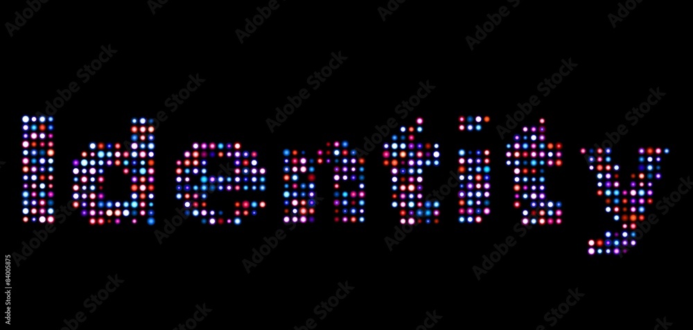 Identity led text Identity led text