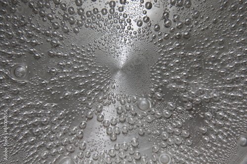 background: close-up bubbles of boiling water
