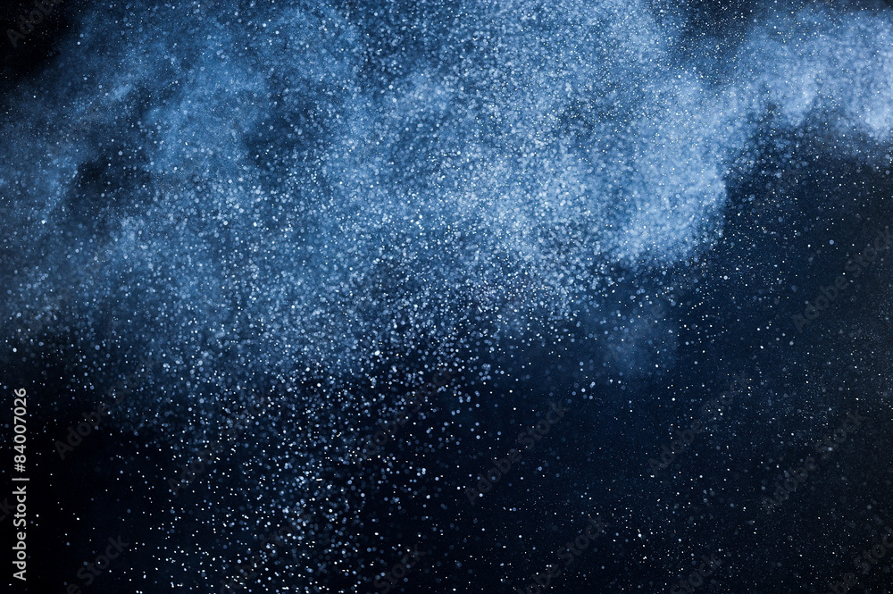 Obraz premium abstract white powder explosion