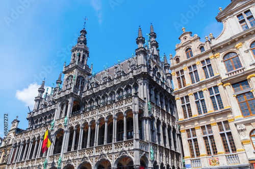 historische Gebäude mit dem Rathaus am Großen Platz in Brüssel, Belgien © Christian Müller