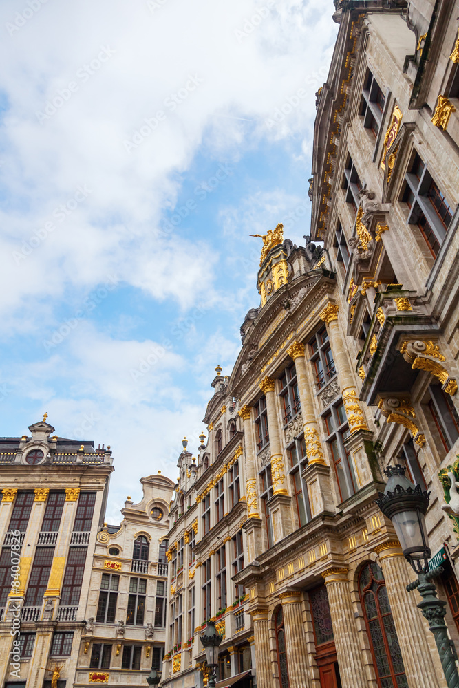 historische Gebäude am Großen Platz in Brüssel, Belgien