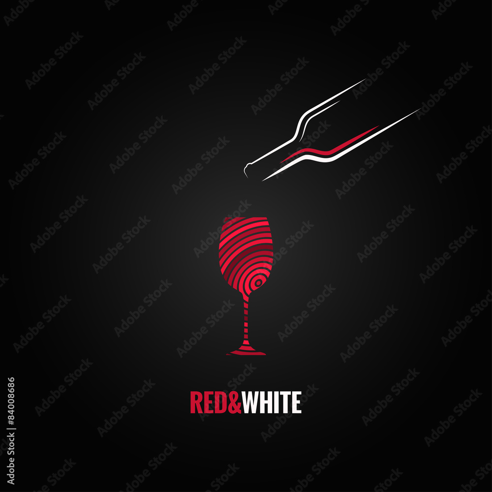 wine glass art design background wine glass art design background