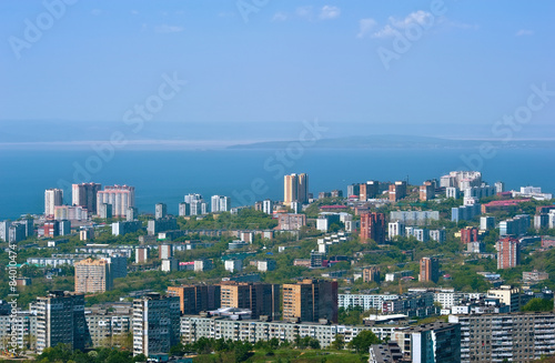 View of part of Vladivostok. Russia