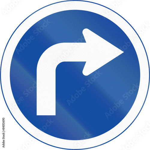 Turn Right Ahead in Botswana