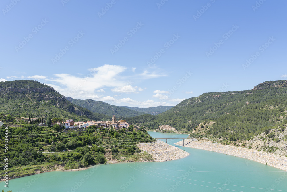 Naklejka premium Puebla de Arenoso (Castellón, España).