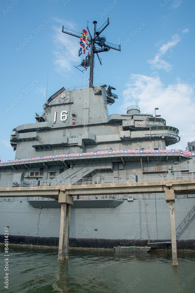 Fototapeta premium USS Lexington