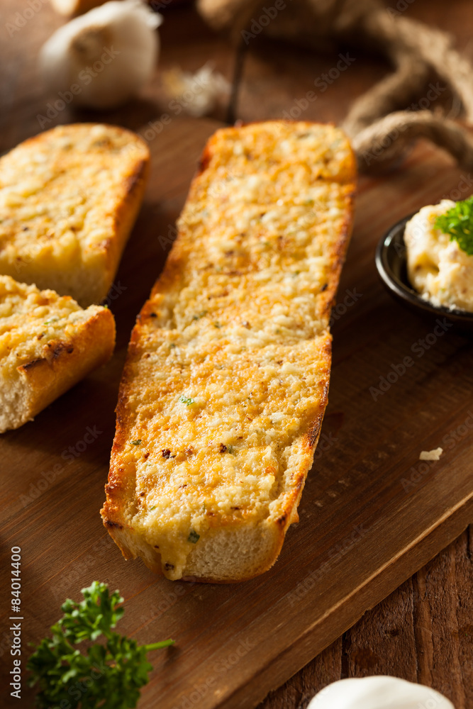 Homemade Cheesy Garlic Bread Homemade Cheesy Garlic Bread