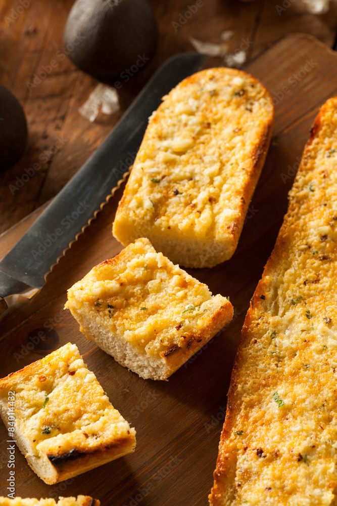 Homemade Cheesy Garlic Bread Homemade Cheesy Garlic Bread
