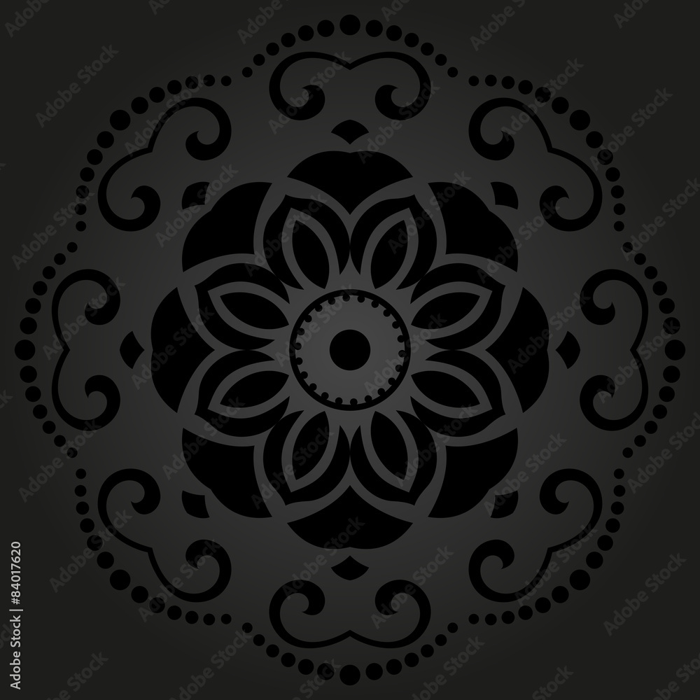 Damask  Orient Pattern