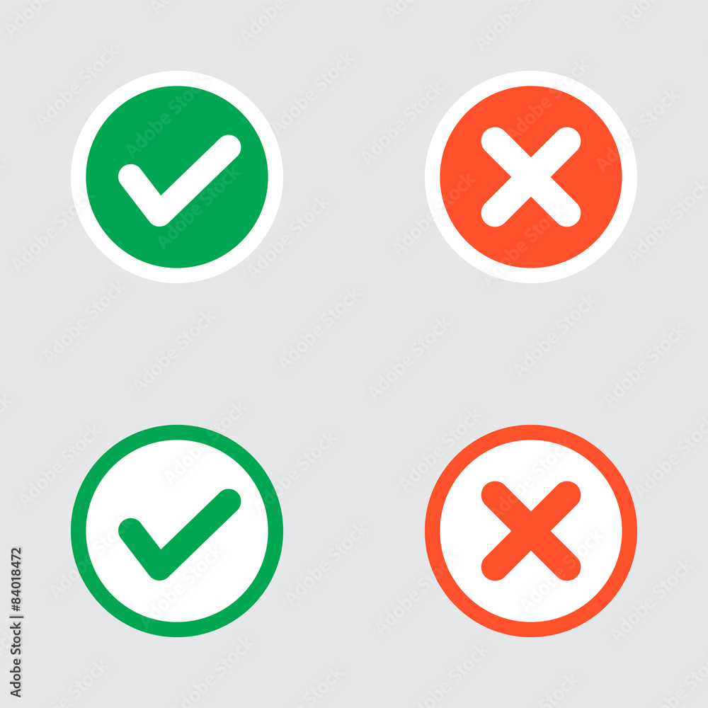 ifferent Variations of Ticks and Crosses ifferent Variations of Ticks and Crosses