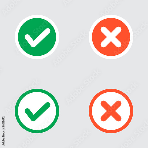 ifferent Variations of Ticks and Crosses