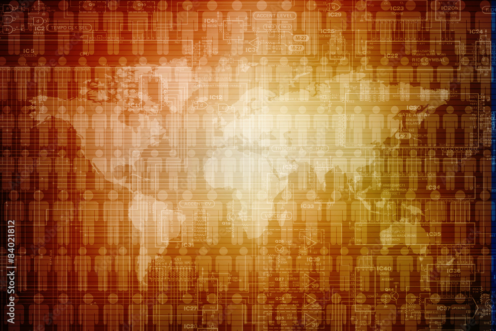 World Map Business Background World Map Business Background
