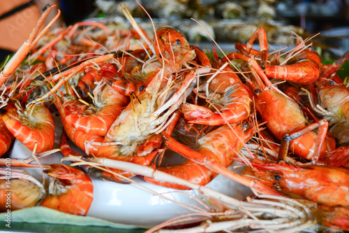 grilled prawn