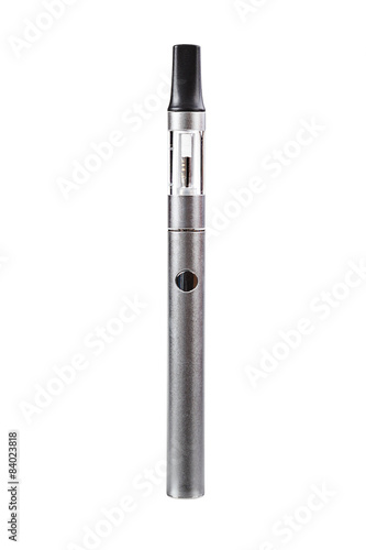 Electronic cigarette isolated on a white background © Timmary