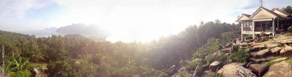 sanset panorama of Phi Phi Island, Thailand sanset panorama of Phi Phi Island, Thailand