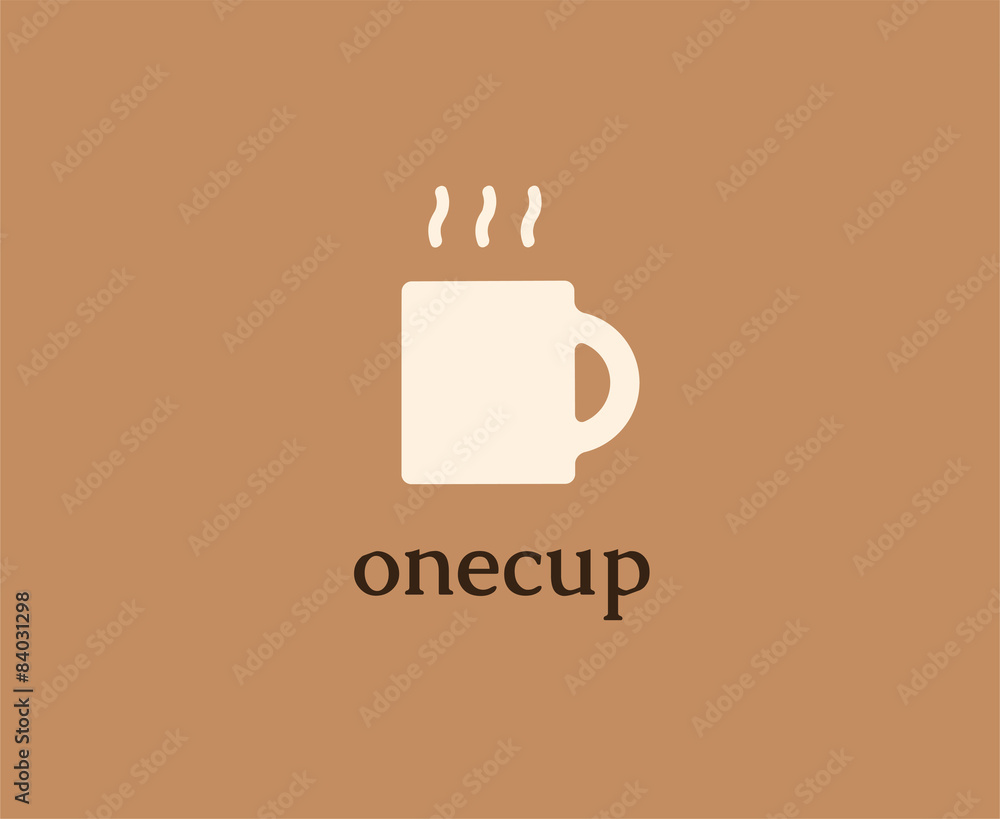Abstract coffee logo design elements. Arrows, labels, ribbons Abstract coffee logo design elements. Arrows, labels, ribbons