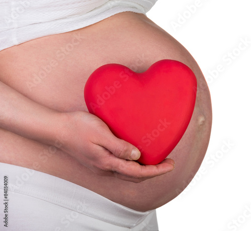 Wallpaper Mural Belly of pregnant woman Torontodigital.ca