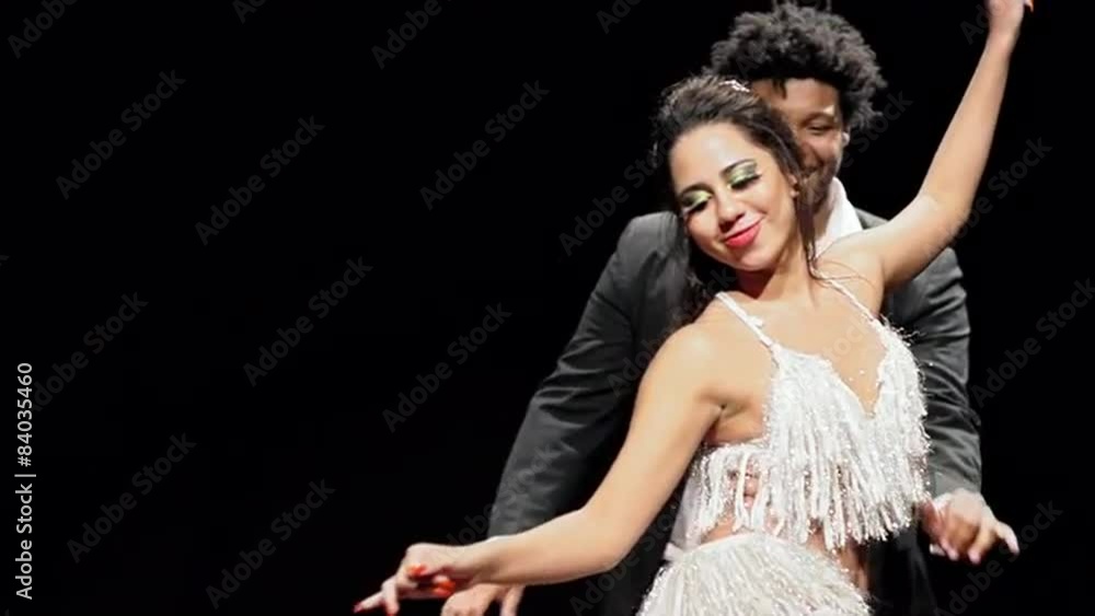 Brazilian Salsa Dancing in full costume Brazilian Salsa Dancing in full costume