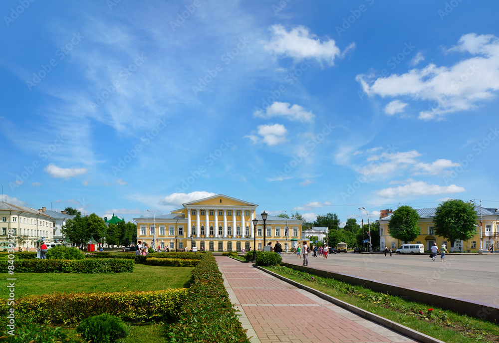 Architecture in Kostroma city