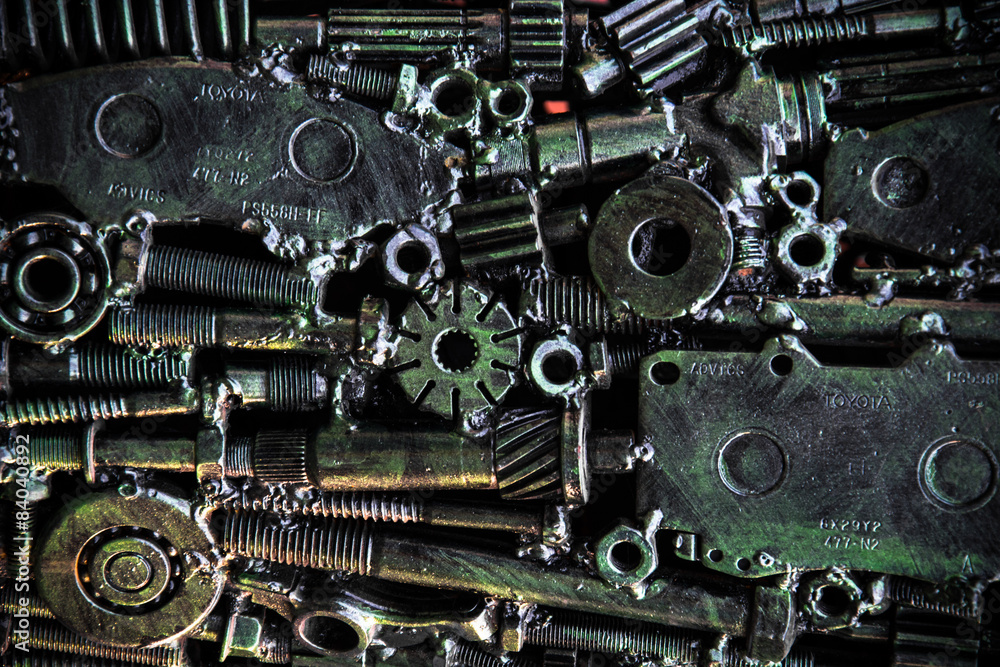 Metal background Metal background