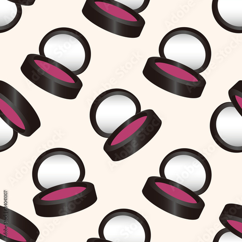 cosmetics , cartoon seamless pattern background