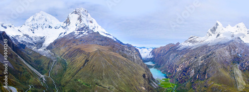 Cordillera Blanca - mountain Huascaran, Peru photo