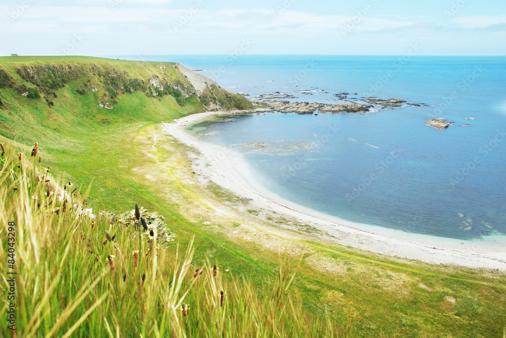 Kaikoura shore, east coast of the South Island of New Zealand