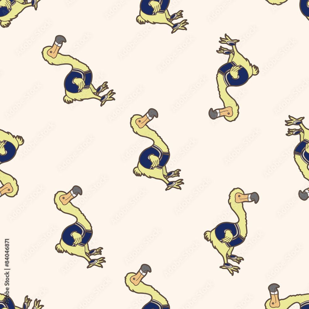 Fototapeta premium alice in wonderland , cartoon seamless pattern background