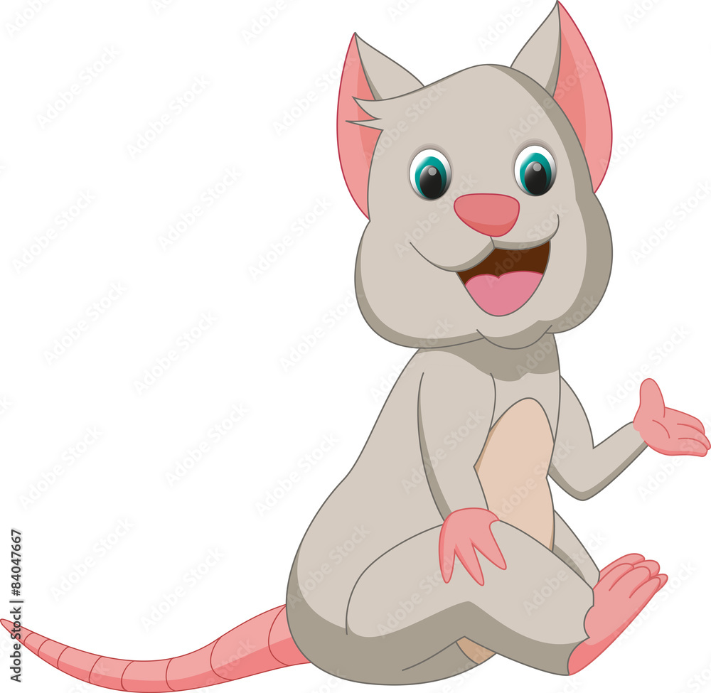 cute mouse cartoon waving hand cute mouse cartoon waving hand