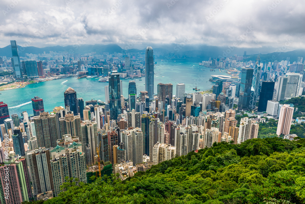 Obraz premium Hong Kong Cityscape