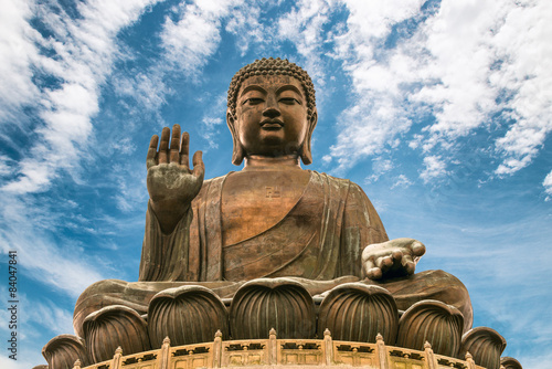 Obraz na płótnie Tian Tan Buddha w salonie
